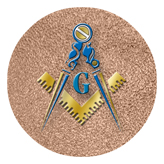 DAROUND 370 SH BZ Masonic Lodge Shimmer Bronze